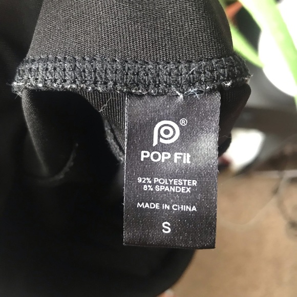 XS POP Fit Active Leggings with Pockets - Picture 3 of 3